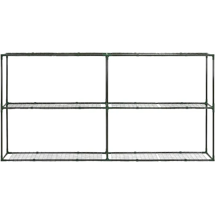 6-Tier Greenhouse Shelving and Staging Rack, Freestanding Plant Stand for Indoor/Outdoor Use
