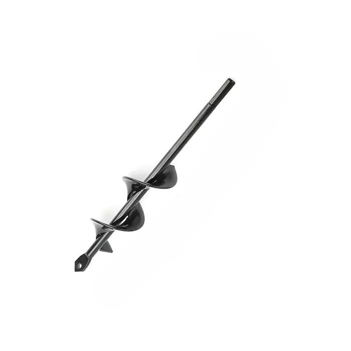 Planting Auger Drill Bit for Garden 4cm Diameter x 22cm Deep Hole Digger Drill Ideal for Bulbs Seedlings Stakes