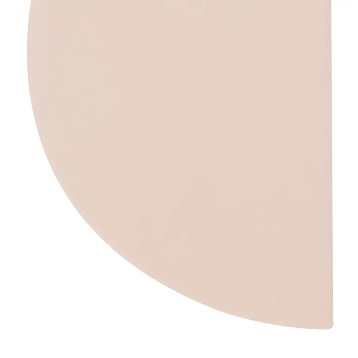 Dellonda Kamado Halfmoon Ceramic Heat Deflector Plates 15" - Set of 2