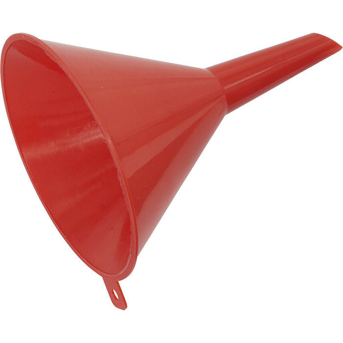 115mm Polyethylene Funnel with Fixed Spout and Ventilation Tube for Oil Changes