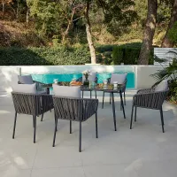 Fiji Luxury Garden Dining Set for 6