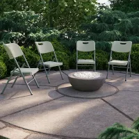 Home Vida Set of 4 Indoor & Outdoor Folding Chairs