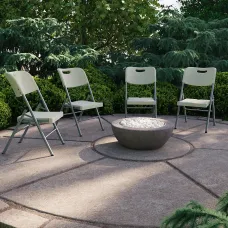 Home Vida Set of 4 Indoor & Outdoor Folding Chairs