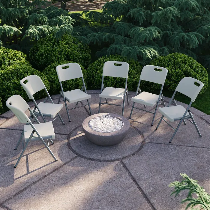 Home Vida Set of 6 Indoor & Outdoor Folding Chairs