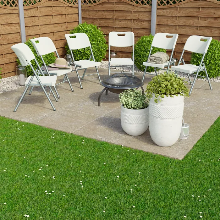 Home Vida Set of 6 Indoor & Outdoor Folding Chairs