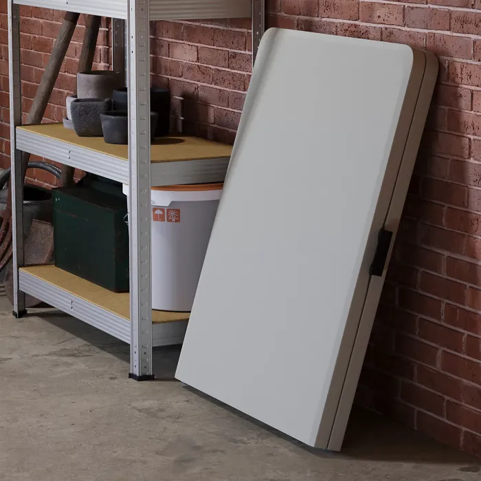 Home Vida Folding 3 Piece Set - 6ft Heavy Duty Portable Folding Table & Chairs - Ready Assembled