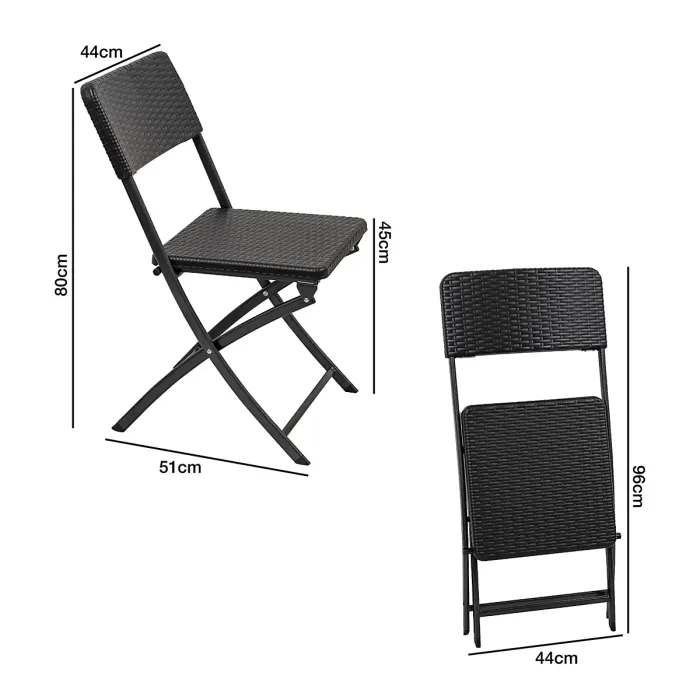 Woodside Rattan Table & Chairs - 6ft table & 6 Chairs