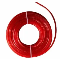 2.0 mm x 15 m Nylon Strimmer Trimmer Line Star Shaped Heavy Duty Brush Cutter Wire - Red