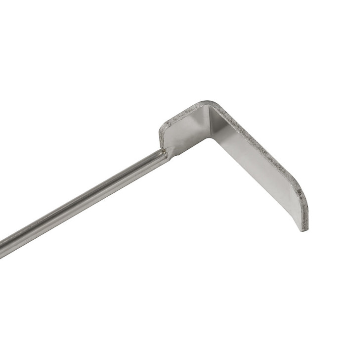 Premium Wood Handle BBQ Ash Scraper - 420mm Kamado Grill Cleaner Tool