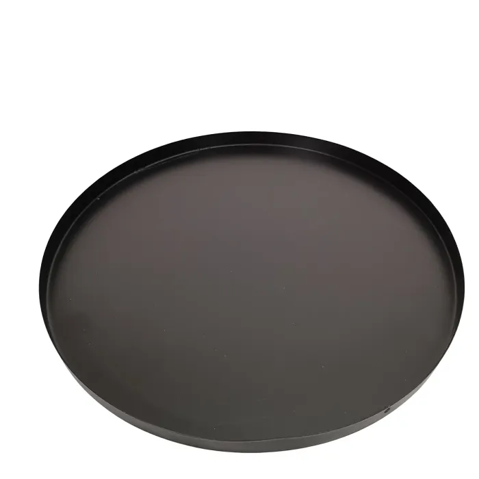 35cm Black Steel Garden Patio Log Burner Fire Pit Basket