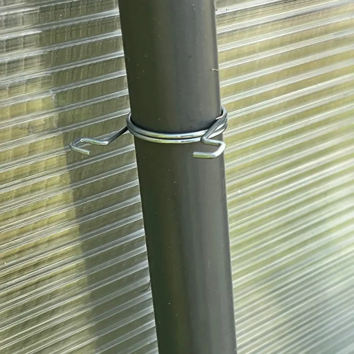 Set of 2 Replacement Fixings for Greenhouse Guttering Rainwater Pack