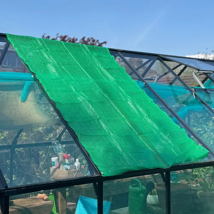 Greenhouse Sun Shade & Privacy Screen Net (2.5m x 1.2m) - 65% Shading Rate
