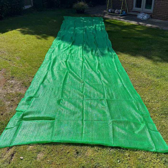 Greenhouse Sun Shade & Privacy Screen Net (10m x 2m) - 65% Shading Rate