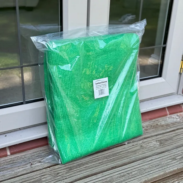 Greenhouse Sun Shade & Privacy Screen Net (10m x 2m) - 65% Shading Rate