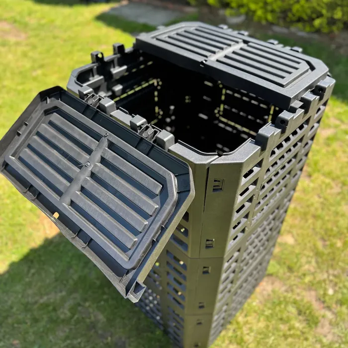 500 Litre Plastic Garden Composter Compost Bin (65cm x 120cm)