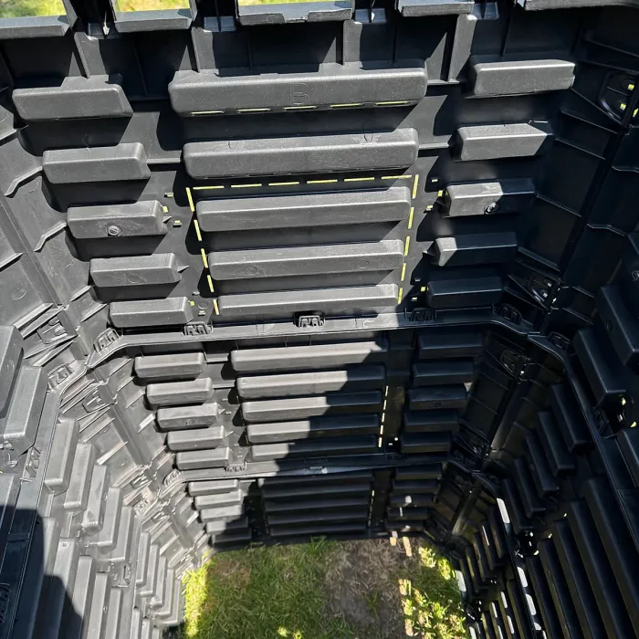 500 Litre Plastic Garden Composter Compost Bin (65cm x 120cm)