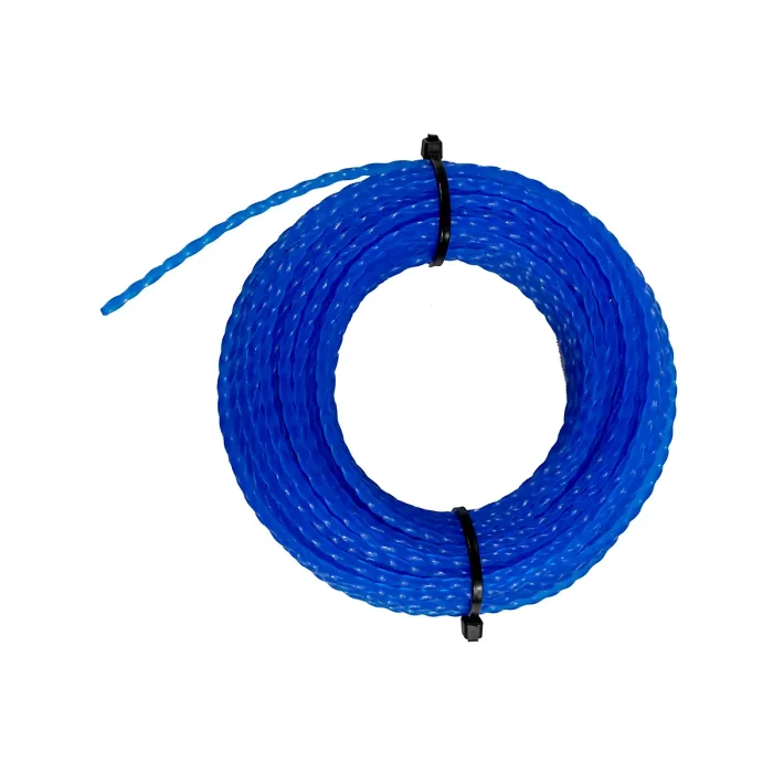 Strong TWIST strimmer/brush cutter line 15m length,less noise, more cutting surface(1.6mm)