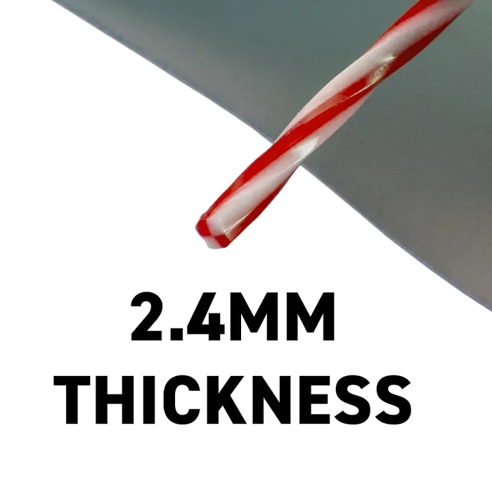 15m of strimmer/trimmer line,red/white twist line gives you more cutting edge for cleaner and quicker cut (2.4mm)