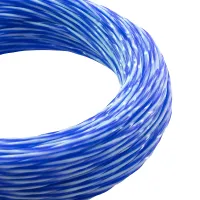 15m of 1.6mm strimmer/trimmer line,blue/white twist line gives you more cutting edge for cleaner and quicker cut