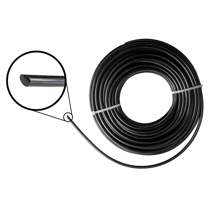 PACK OF 2, black strimmer/trimming line/cord (2.0mm) 2 x 15m coils