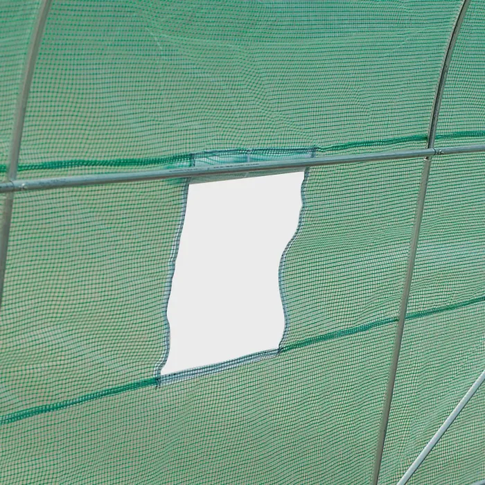 Outsunny Polytunnel Walk In Green House w/ PE Cover, 4.5 x 2 x 2m