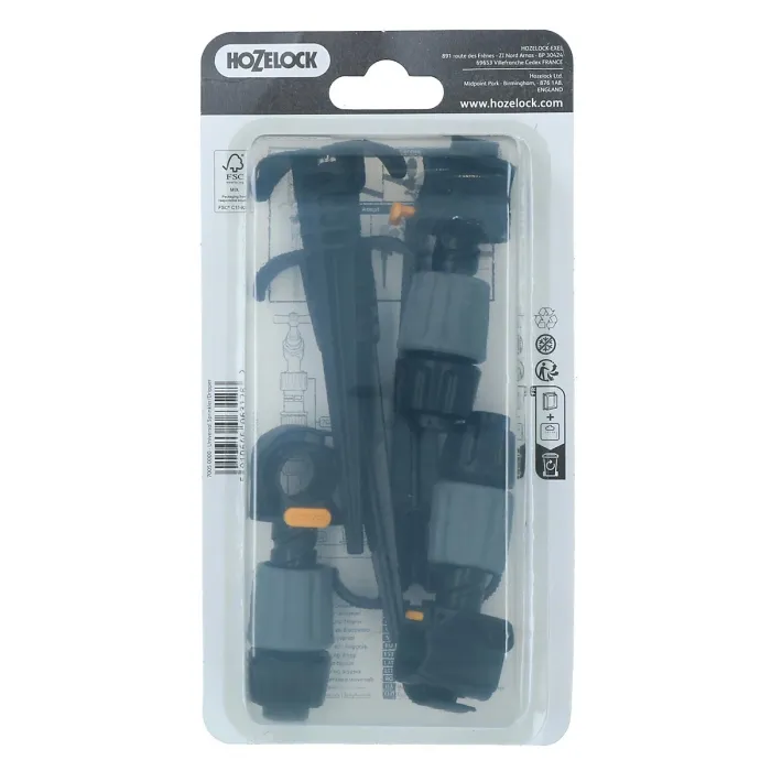 Universal Easy Drip garden Sprinklers and Ground Pegs Plant Watering 9pc