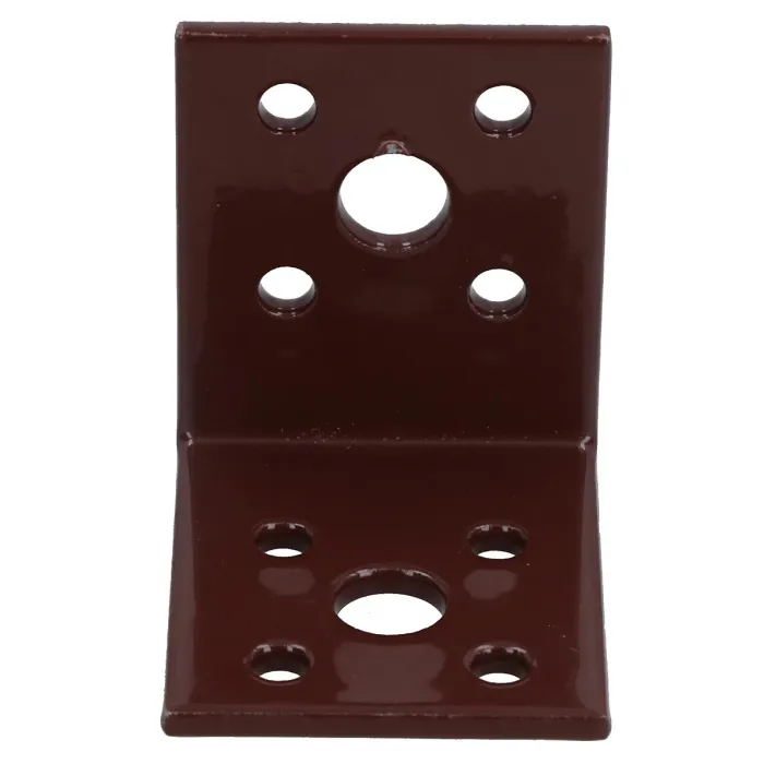 Angle Corner Bracket L-Shape Brace Fastener Plate 45mm x 45mm x 40mm 2PK