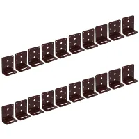 Angle Corner Bracket L-Shape Brace Fastener Plate 80mm x 40mm x 75mm 20PK