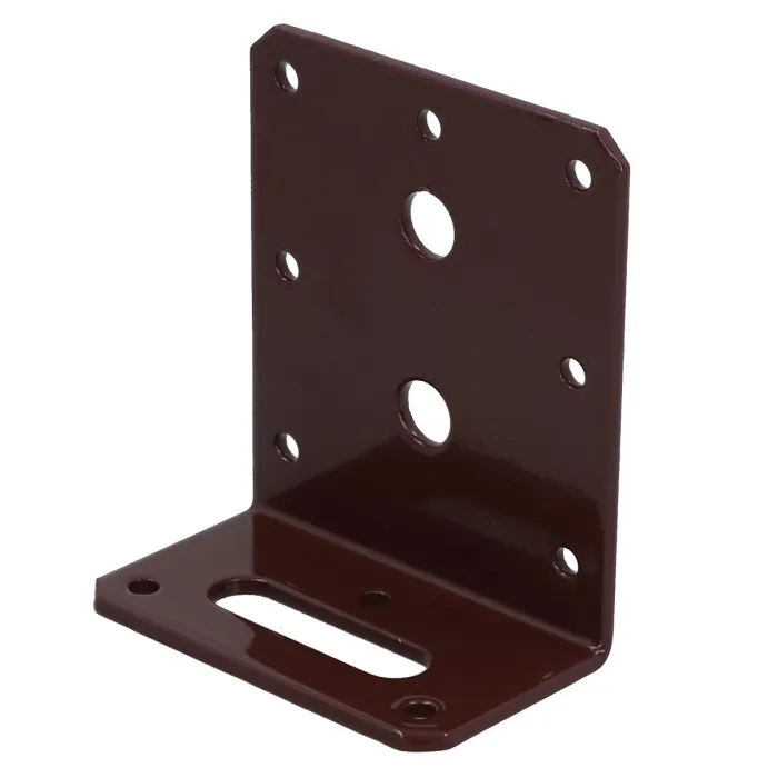 Angle Corner Bracket L-Shape Brace Fastener Plate 80mm x 40mm x 75mm 5PK