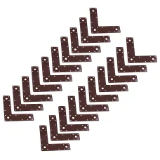Angle Corner Bracket L-Shape Brace Fastener Plate 150 x 150 x 37mm Joist 20PK