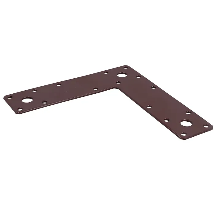Angle Corner Bracket L-Shape Brace Fastener Plate 150 x 150 x 37mm Joist 2PK