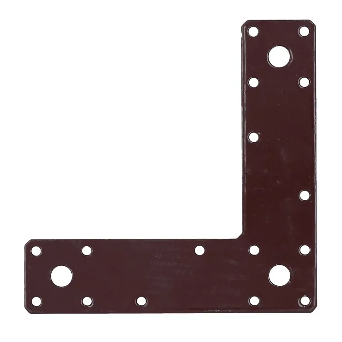 Angle Corner Bracket L-Shape Brace Fastener Plate 150 x 150 x 37mm Joist 5PK