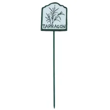 Tarragon Herb Sign Marker Label Cast Iron Plant Plaque Garden Yard Allotment