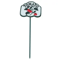 Tomato Vegetable Sign Marker Label Cast Iron Plant Garden Yard Allotment