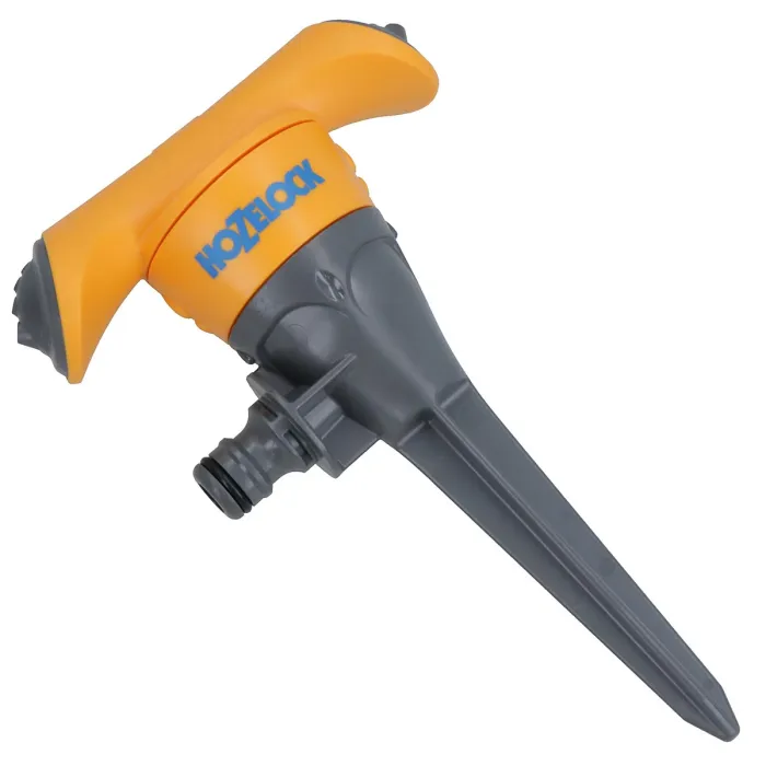 Round Garden Lawn Sprinkler Watering Rotating Spray 8 Jets 177m² Coverage