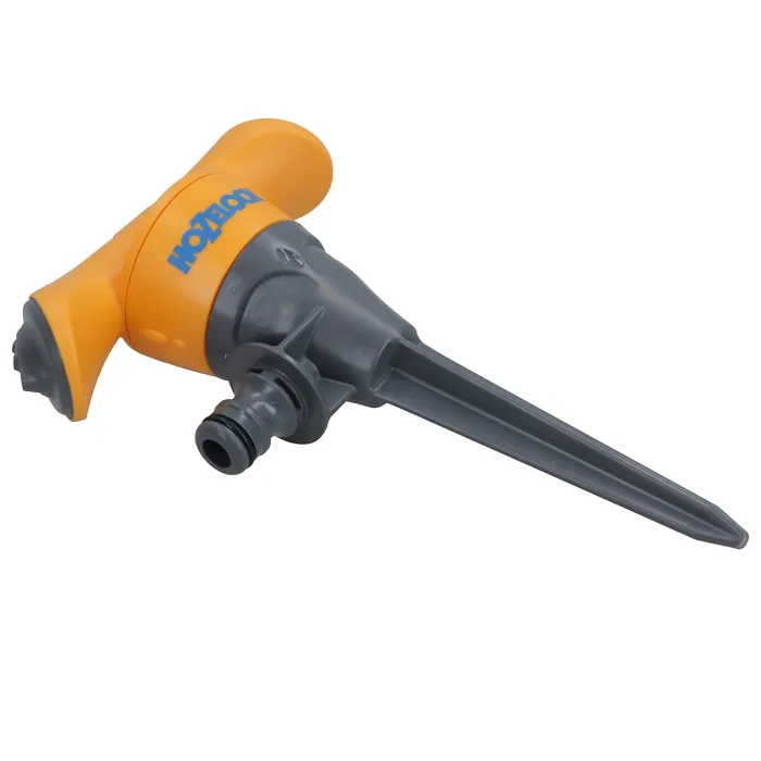 Round Garden Lawn Sprinkler Watering Rotating Spray 8 Jets 177m² Coverage