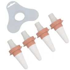 4 x Aquasolo Self Watering Cone Plant Feeder Houseplant Pots Over 65cm With Stabiliser