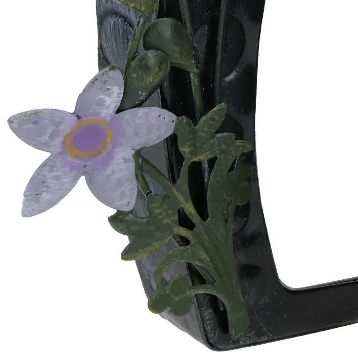 Fairy Door Figurine Statue Sculpture House Decor Metal Ornament Home Yard