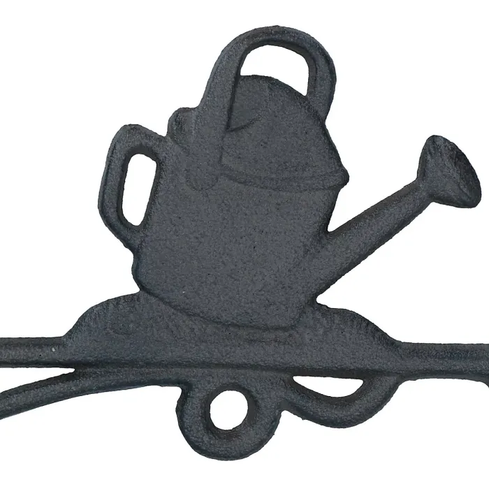 Watering Can Basket Flower Hook / Hanger Cast Iron Door Wall House Garden