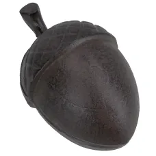 Acorn Key Holder Box Cast Iron Garden Yard Storage Box Hidden House Home