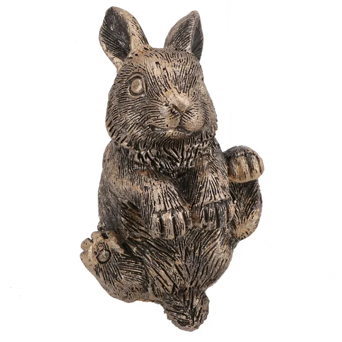 Rabbit Plant Pot Hanger Garden Home Yard Ornament Statue Vase Hugger