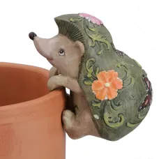 Hedgehog Plant Pot Hanger Garden Home Yard Ornament Statue Vase Hugger