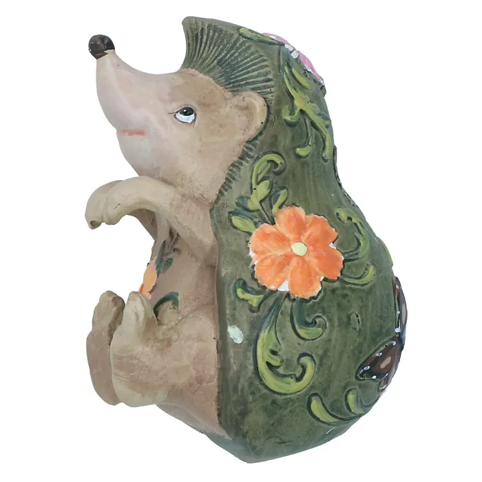 Hedgehog Plant Pot Hanger Garden Home Yard Ornament Statue Vase Hugger