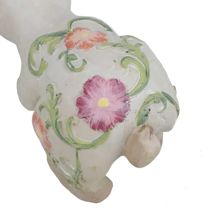 Rabbit Plant Pot Hanger Garden Home Yard Ornament Statue Vase Hugger