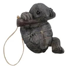 Climbing Tortoise Turtle Hanger Garden Tree Home Ornament Statue Sculpture