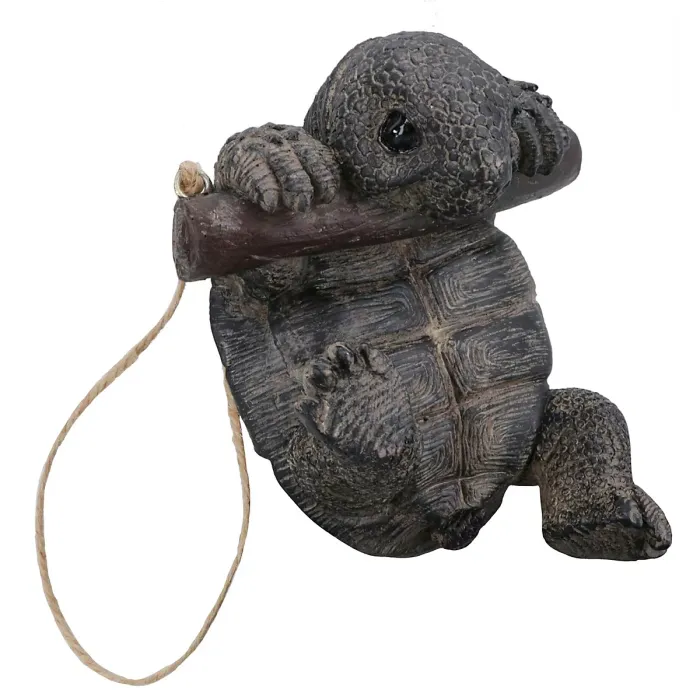 Climbing Tortoise Turtle Hanger Garden Tree Home Ornament Statue Sculpture
