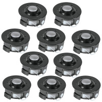 X10 Makita Grass Trimmer Spool 6m Line Metal Bump Head DUR181Z DUR193Z DUR180