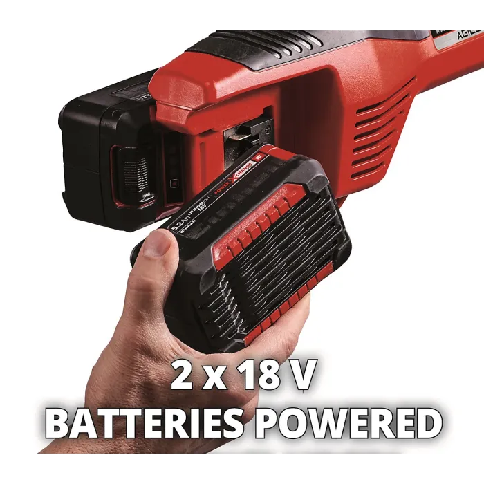 Einhell Twin 18v / 36v Cordless Brushcutter + Strimmer X2 4AH Battery Pack