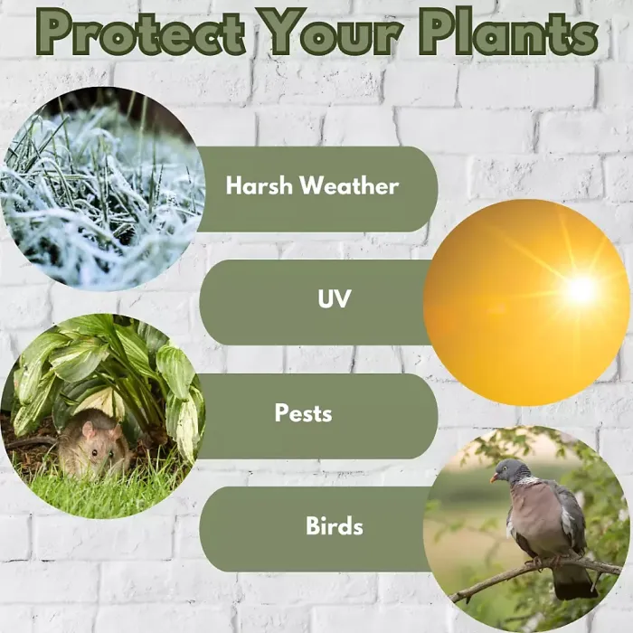 Marco Paul 4 Tier Greenhouse Replacement Cover