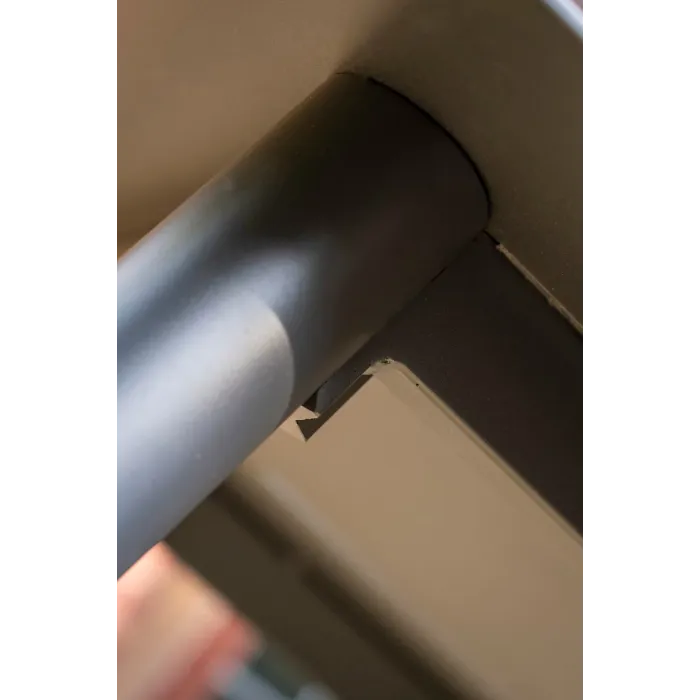 SH&G Bolingbroke 6 Seat Dining Table Set - 7 Piece Dining Table & Chairs - Aluminium & Grey Rattan with Beige Cushions - Outdoor